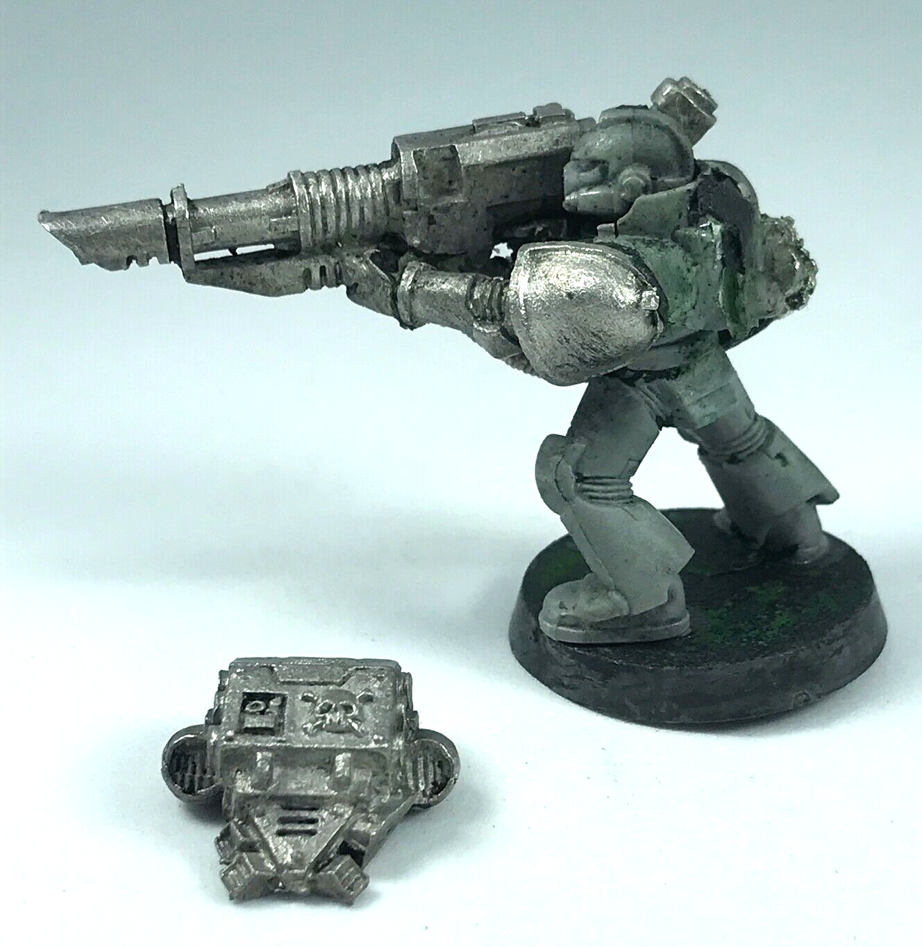 Classic Part Metal Space Marine with Lascannon - Warhammer 40K X2554