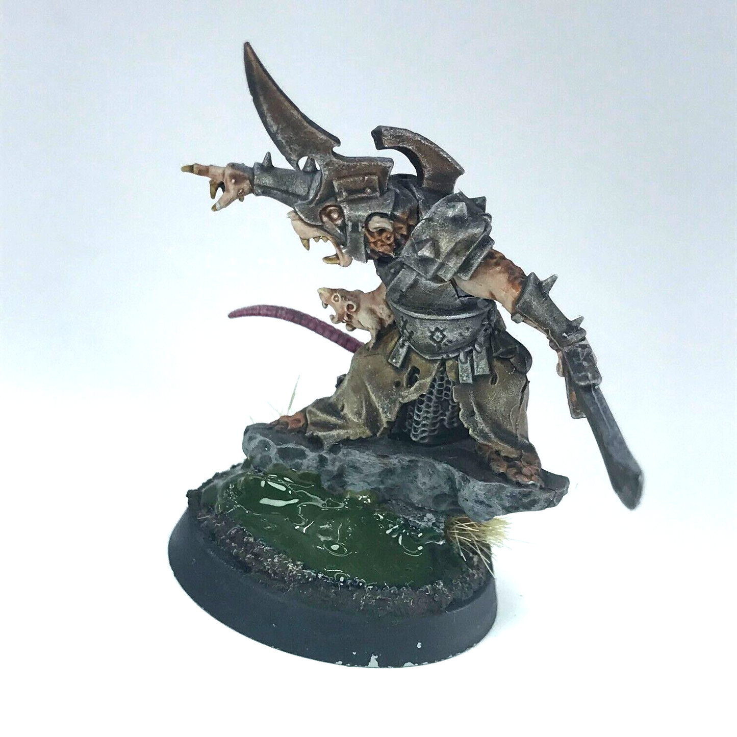 Skaven Warlord - Warhammer Age of Sigmar / Fantasy Painted Games Workshop X8790