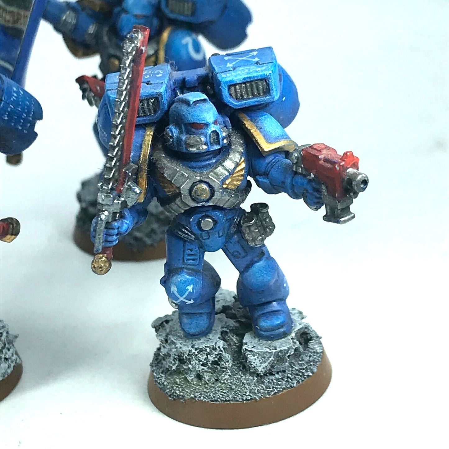 Space Marine Assault Squad - Painted - Warhammer 40K C344