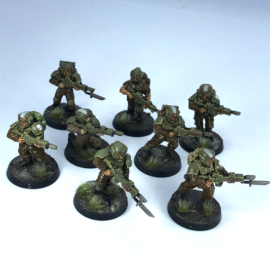 Classic Cadian Infantry Squad Imperial Guard - Painted - Warhammer 40K GW C644