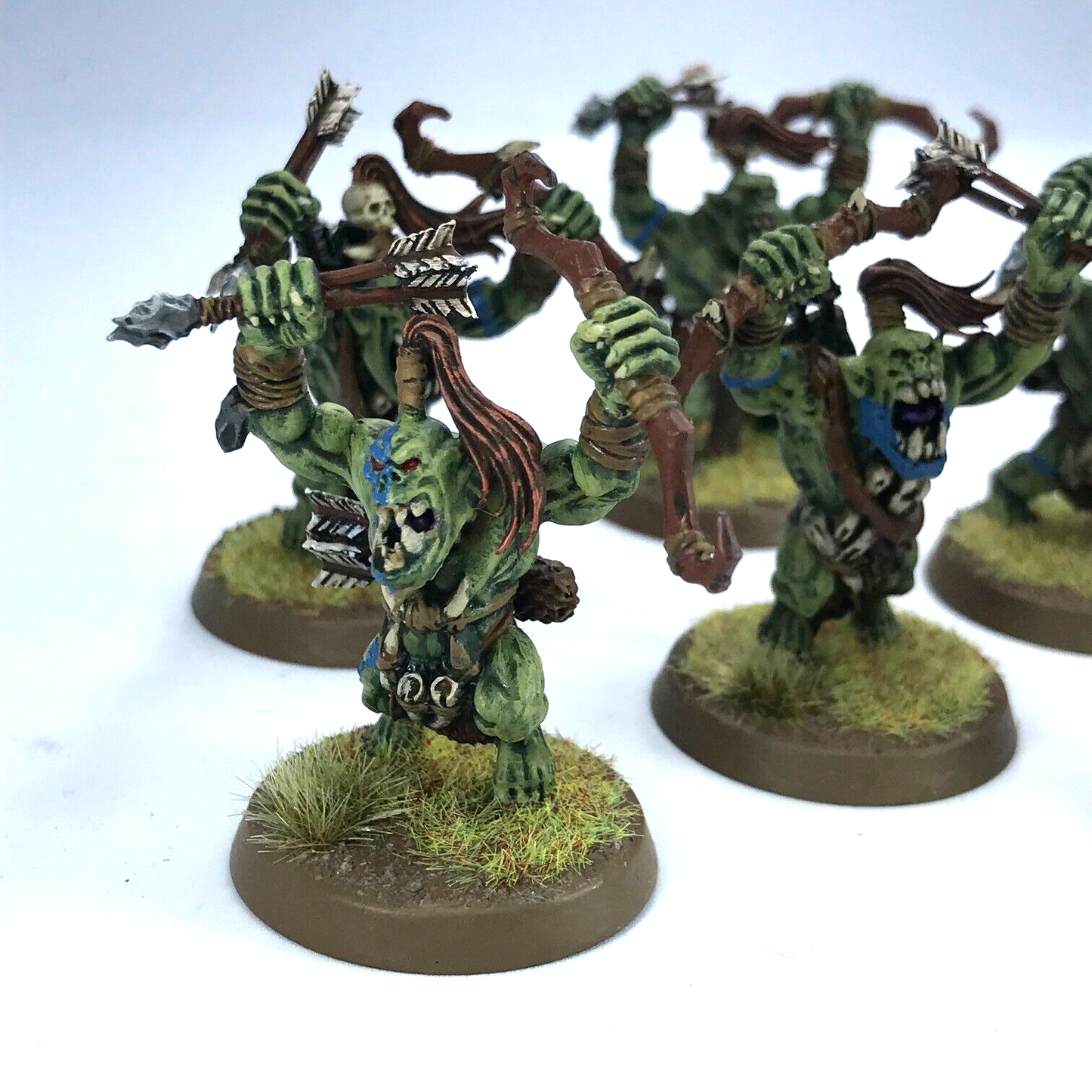 Orruk Warclans Savage Orruk Arrowboyz - Painted - Warhammer Sigmar C3829