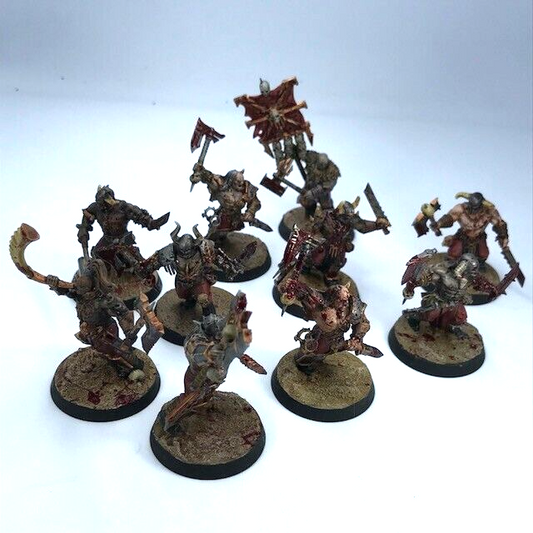 Bloodreaver Blades of Khorne Chaos - Painted - Warhammer Age of Sigmar C2702