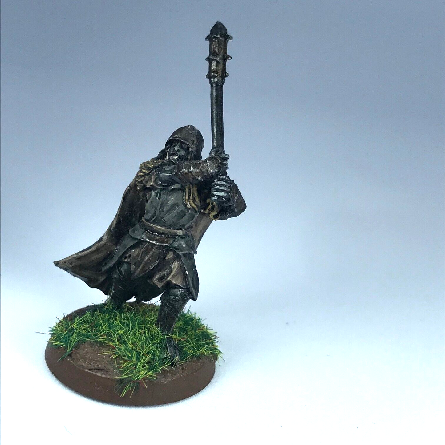 Red Eye Mordor Uruk Hai - LOTR Warhammer Lord of the Rings Painted Metal X12977