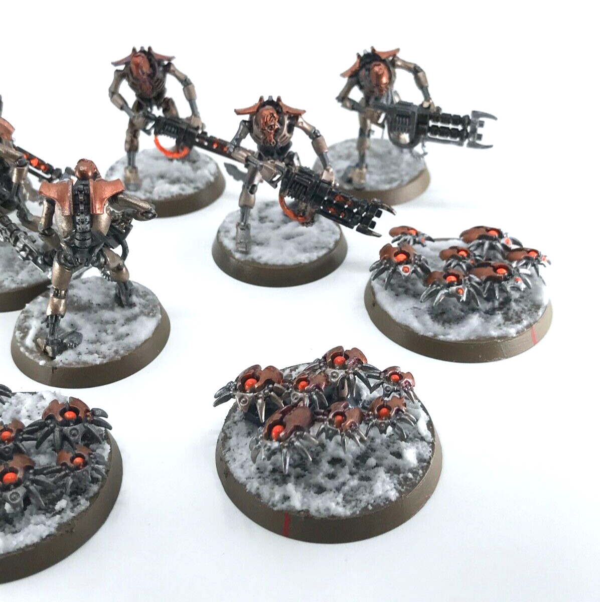 Necron Warriors Squadron - Warhammer 40K Games Workshop Painted C4995