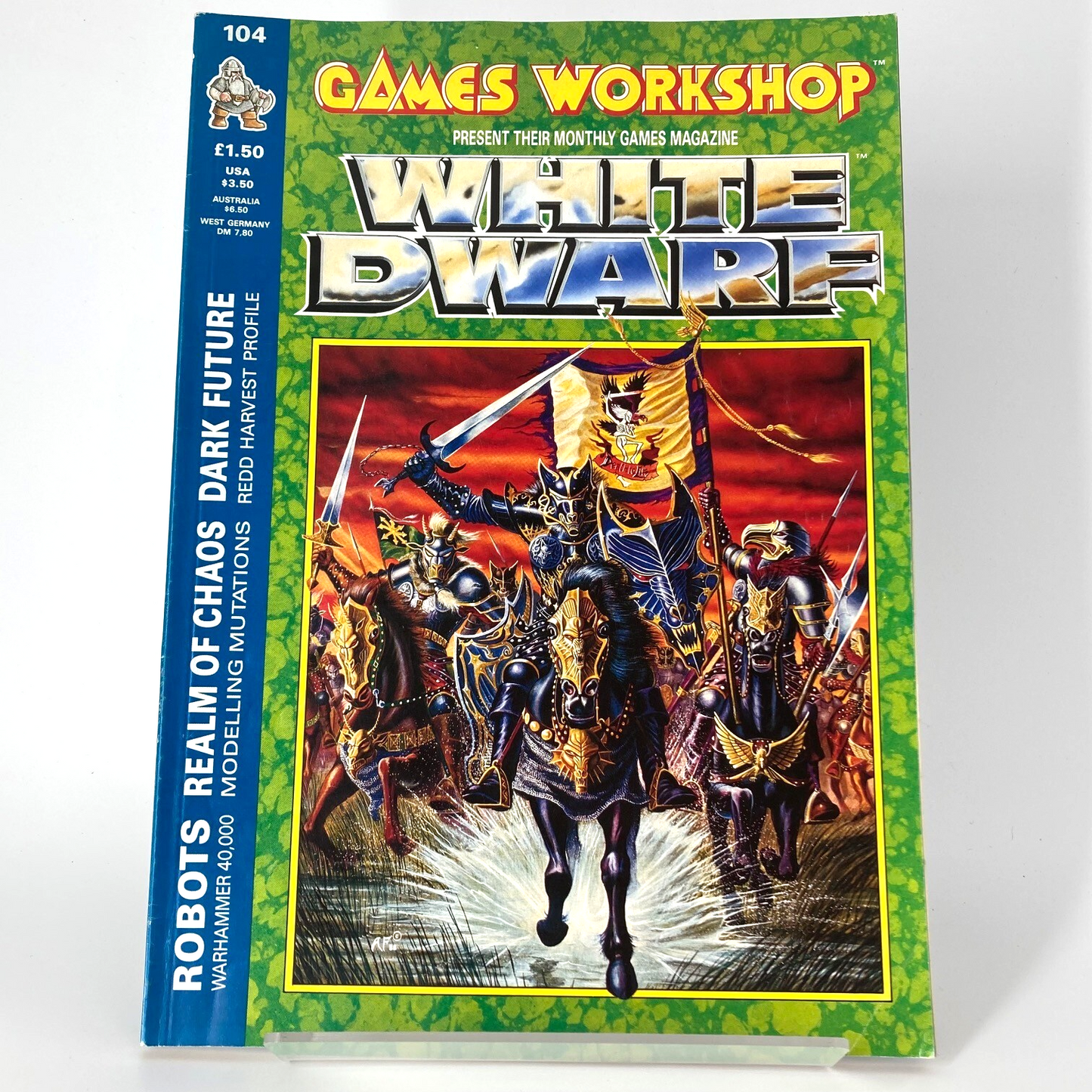 White Dwarf 104 Magazine Games Workshop Warhammer Fantasy 40,000 40K M140