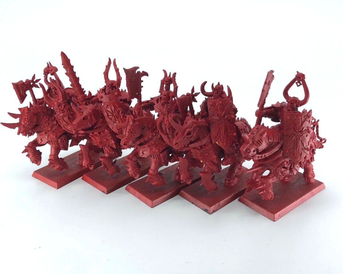 Chaos Mounted Knight Regiment - Warhammer Fantasy Games Workshop C4270