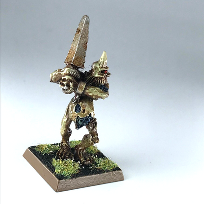 Plague Bearer of Nurgle Chaos Daemons - Warhammer Fantasy Painted Metal X10362