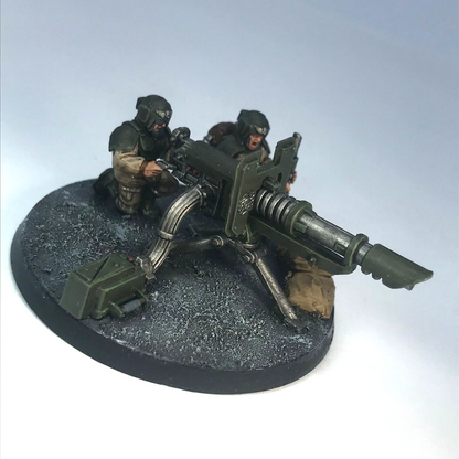 Imperial Guard Cadian Lascannon Astra Militarum - Painted - Warhammer 40K C3967