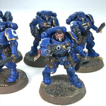 Space Marine Assault Intercessors Squad - Painted - Warhammer 40K C175