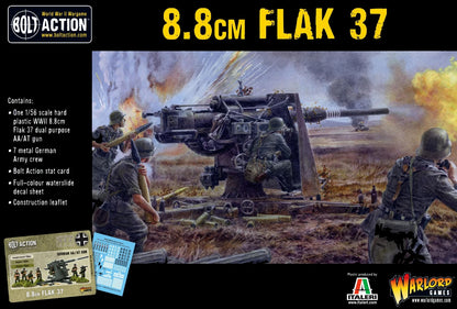 German Army 8.8cm Flak 37 - Brand New - Warlord Games Bolt Action Miniatures