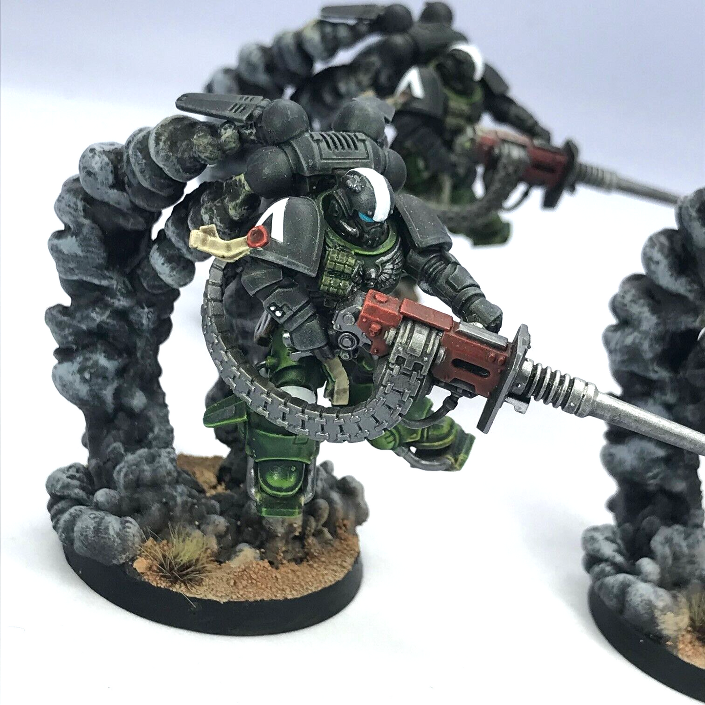 Salamanders Primaris Inceptors Vanguard Suppressors Warhammer 40K Painted C4685