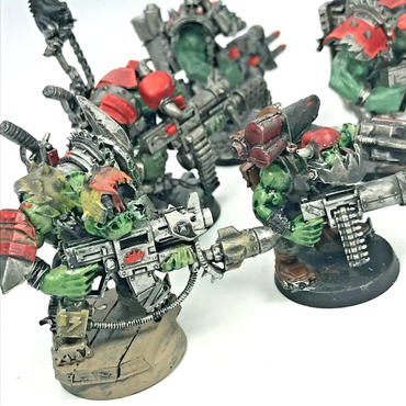 Part Converted Space Orks with Heavy Weapons - Warhammer 40K C2361