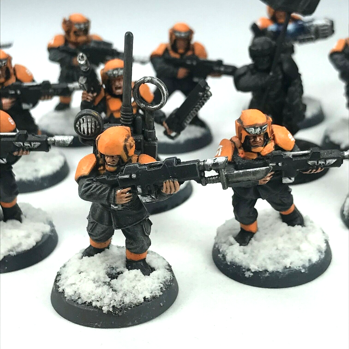 Cadian Guardsmen Squad Imperial Guard - Painted - Warhammer 40K C1836