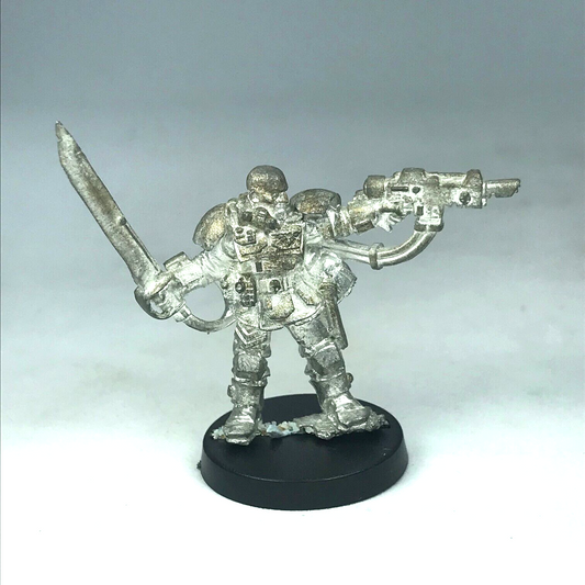 Metal Kasrkin Stormtrooper Sergeant Command Imperial Guard - Warhammer 40K X6647