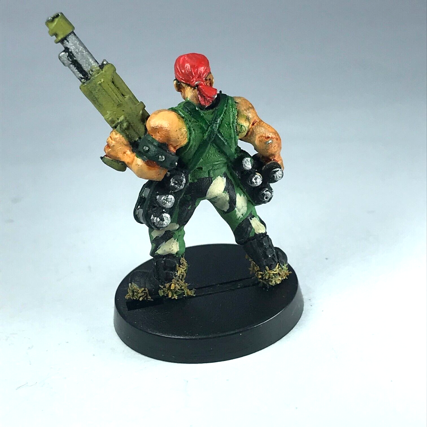 Catachan Rocket Launcher Crew Imperial Guard Warhammer 40K Classic Metal X13217