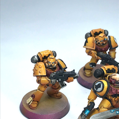 Imperial Fists Marine Squad Space Marines - Painted - Warhammer 30K 40K C3306