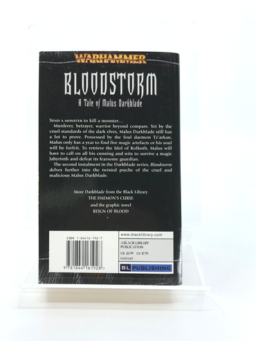 Bloodstorm Warhammer Malus Darkblade Book Abnett & Lee Games Workshop M546