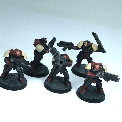 Space Marine Scout Squad - Painted - Warhammer 40K C203