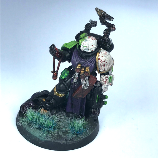 Dark Angels Apothecary Medic Space Marines - Painted - Warhammer 40K GW X13029