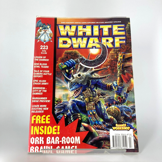 White Dwarf 223 Magazine Games Workshop Warhammer Fantasy 40,000 40K M1594