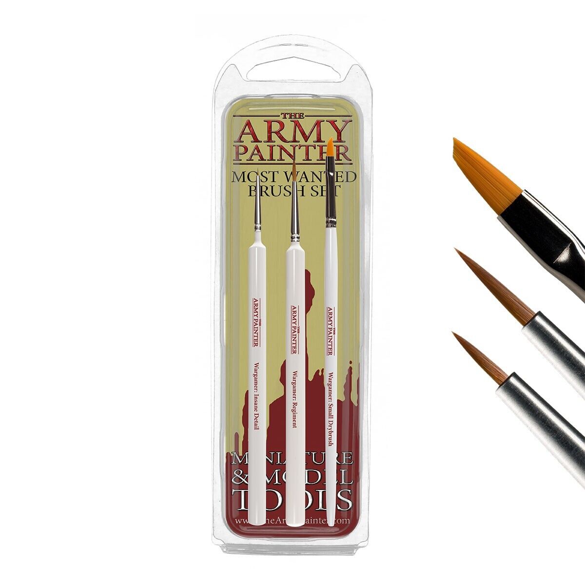 Most Wanted Brush Set - Tools & Accessories - The Army Painter