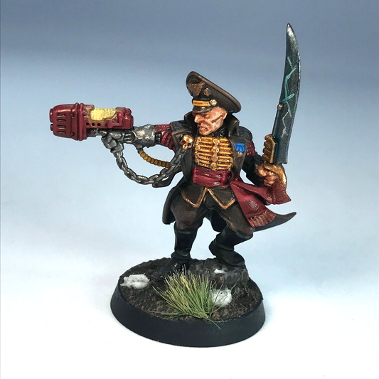 Commissar Astra Militarum - Warhammer 40K Games Workshop Painted X814