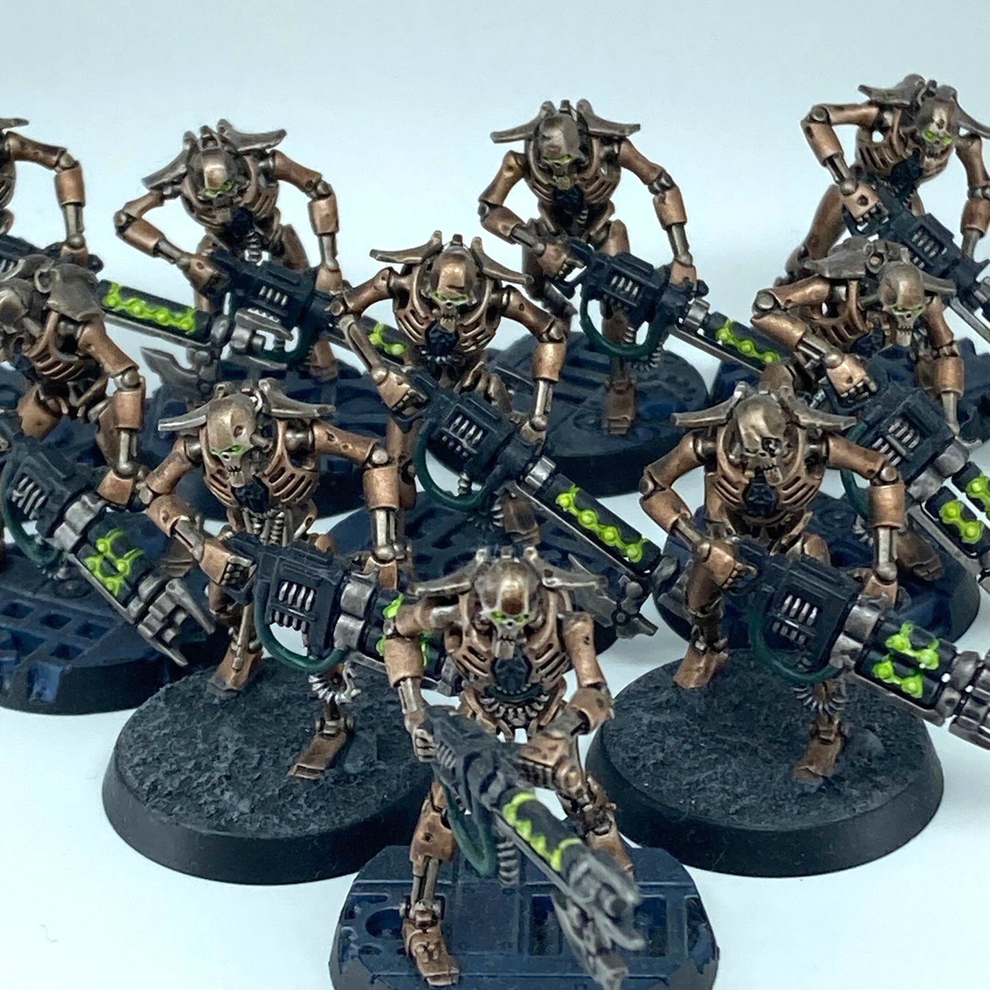 Necron Warriors Squadron - Necrons - Painted Warhammer 40K Games Workshop C5028