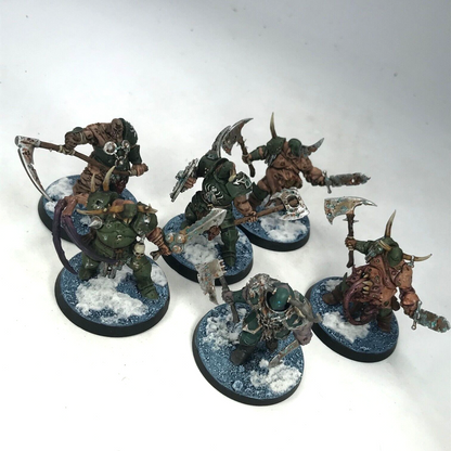 Nurgle Maggotkin Chaos Possessed Warriors - Warhammer Age of Sigmar C1622