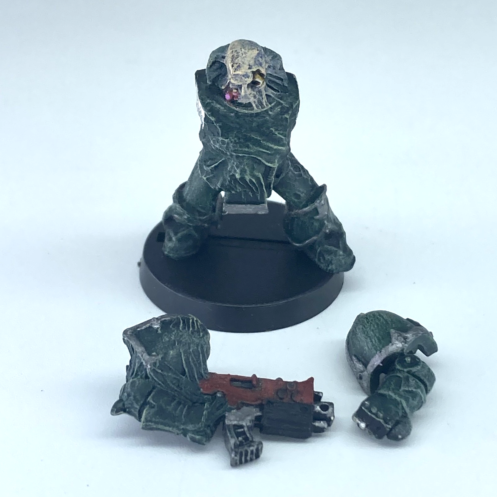 Plague marine - chaos space marines - rogue trader - warhammer 40k metal x11996