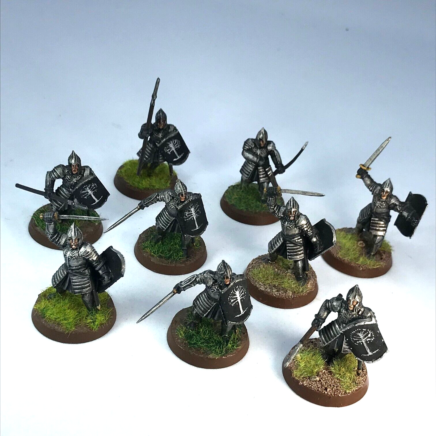 Minas Tirith Warriors Warhammer / Lord of the Rings Painted Games Workshop C4561