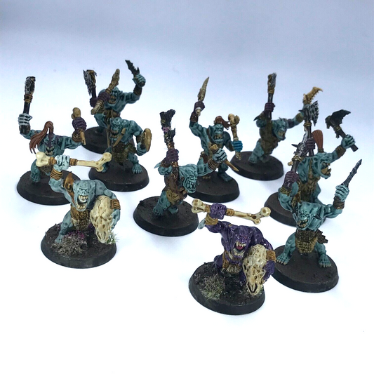 Orruk Warclans Savage Orruk Morboys - Painted - Warhammer Sigmar C4160