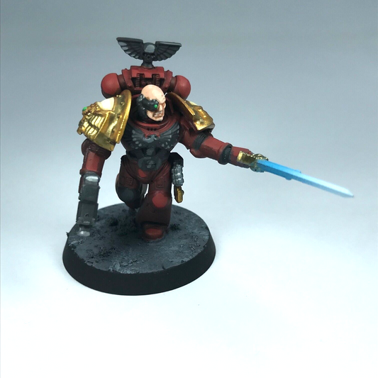 Blood Angel Captain Space Marine - Painted - Warhammer 40K X9559