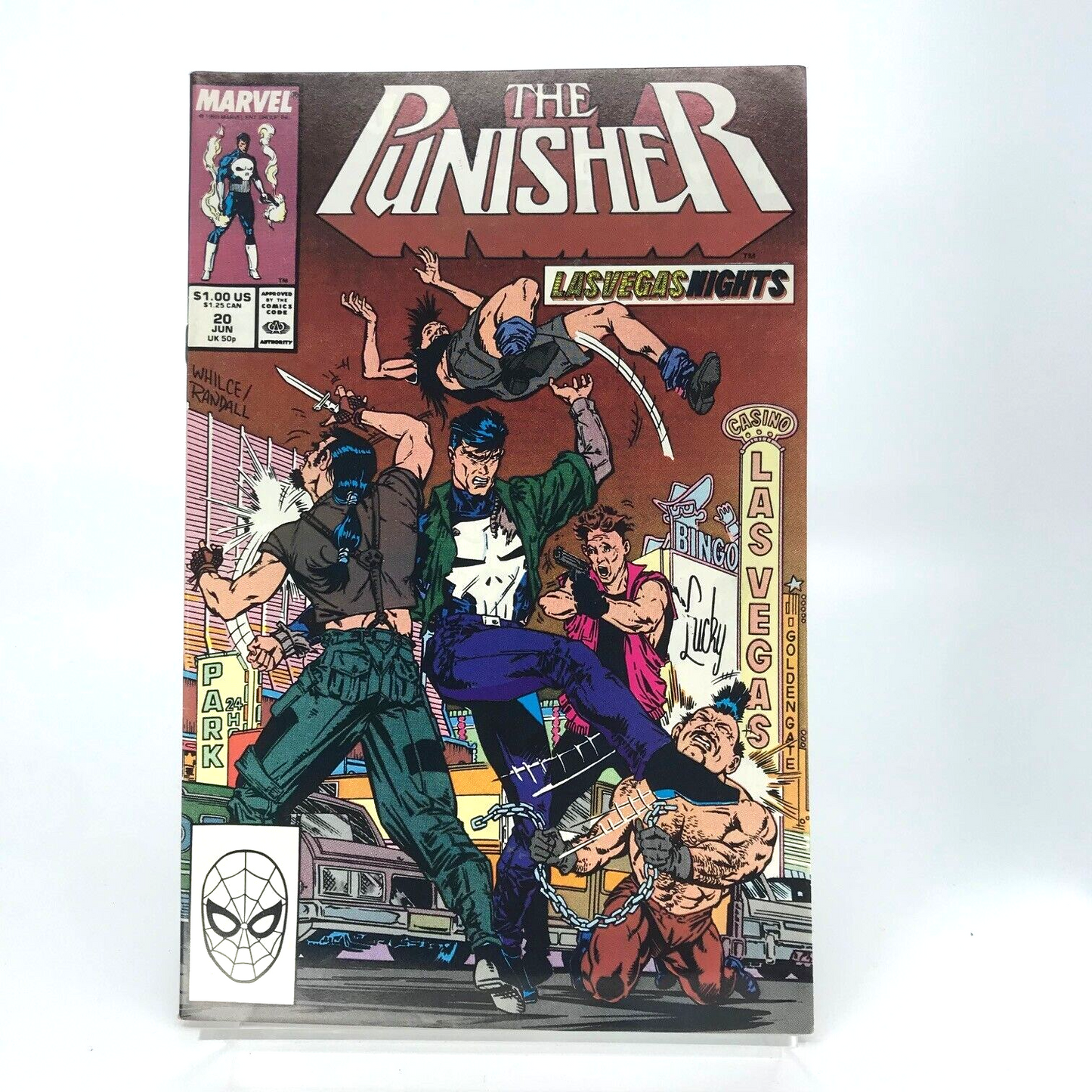 The Punisher Issue 20 Original Vintage Comic - Marvel Comics D19