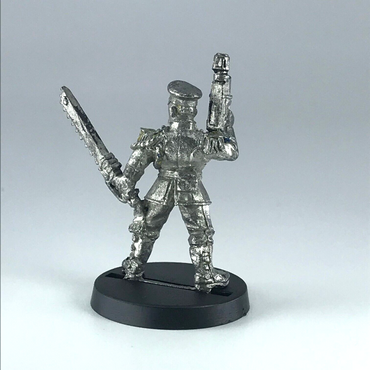 Imperial Guard Mordian Guard Sergeant - Warhammer 40K Classic Metal X6014