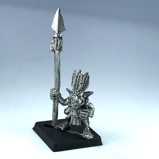 Forest Goblin with Spear Dated 1992 Orcs & Goblins - Warhammer Fantasy X8673