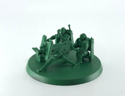 Cadian Heavy Bolter Team Imperial Guard - Painted - Warhammer 40K C1275