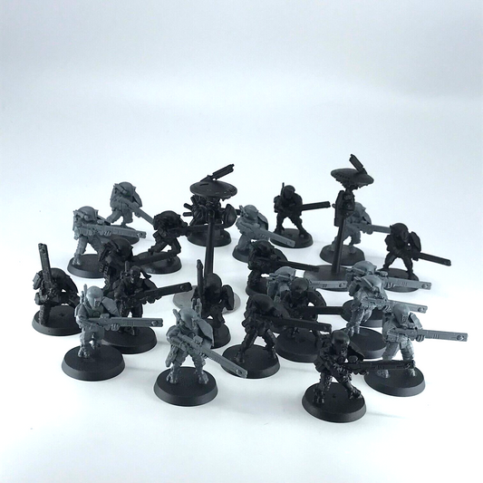 Tau Warriors Lot T'au Empire - Warhammer 40K Games Workshop Painted C4112