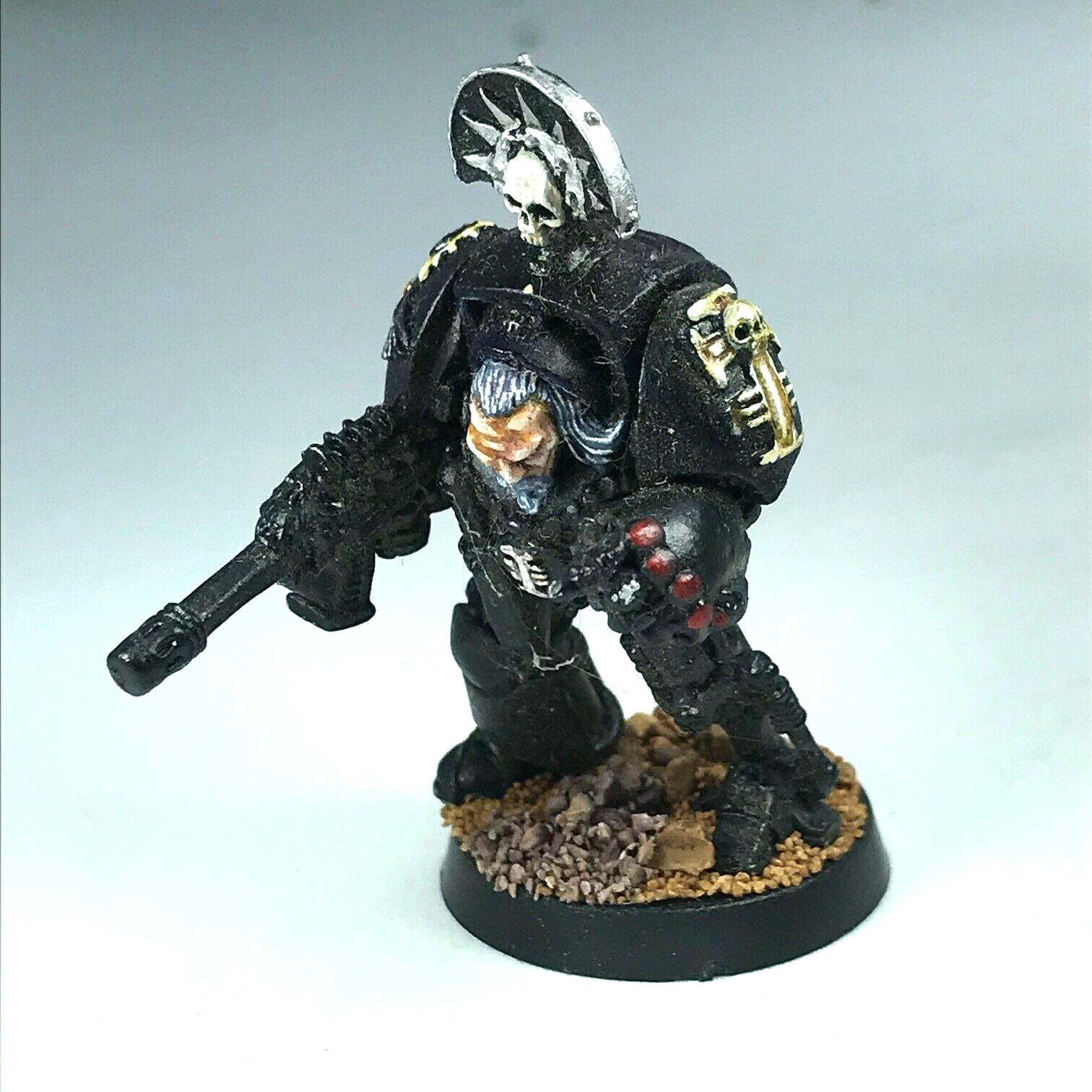 Metal classic space marine terminator - rogue trader - warhammer 40k x7005