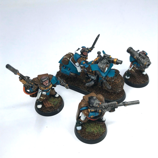 Space Marine Scout Squad - Painted - Warhammer 40K C2602