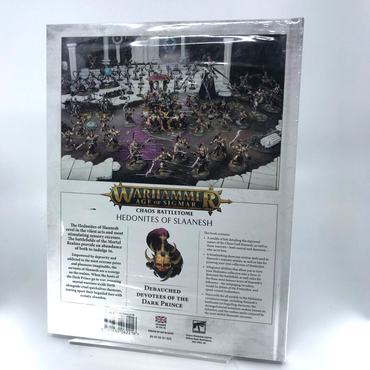 Hedonites of Slaneesh Chaos Battletome Unopened - Warhammer Age of Sigmar M820