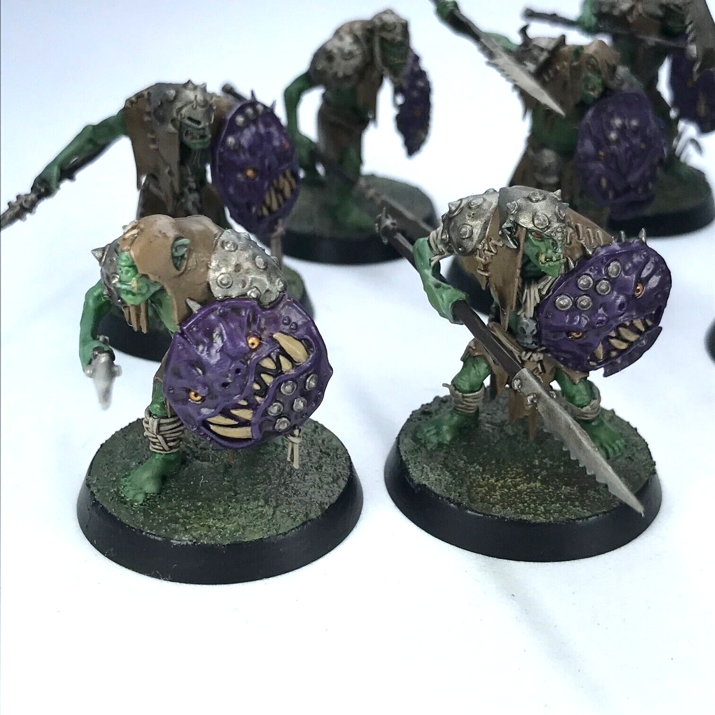 Gutrippaz with Stikkas  Orruk Warclans - Painted - Warhammer Age of Sigmar C2276