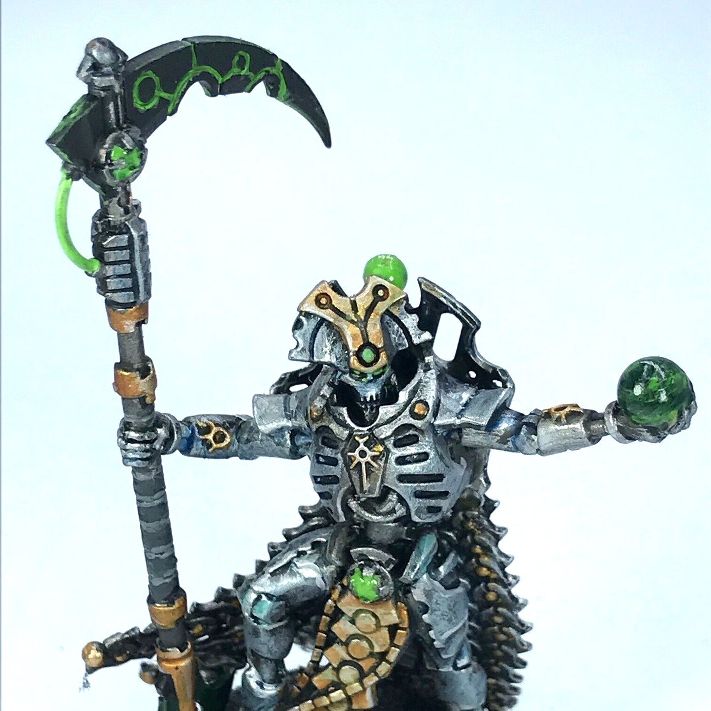 Necron Overord Necrons - Painted - Warhammer 40K C3888