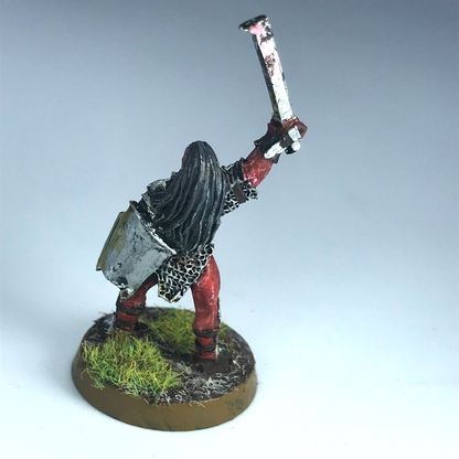 Metal Uruk Hai Captain LOTR - Painted - Warhammer / Lord of the Rings X12257