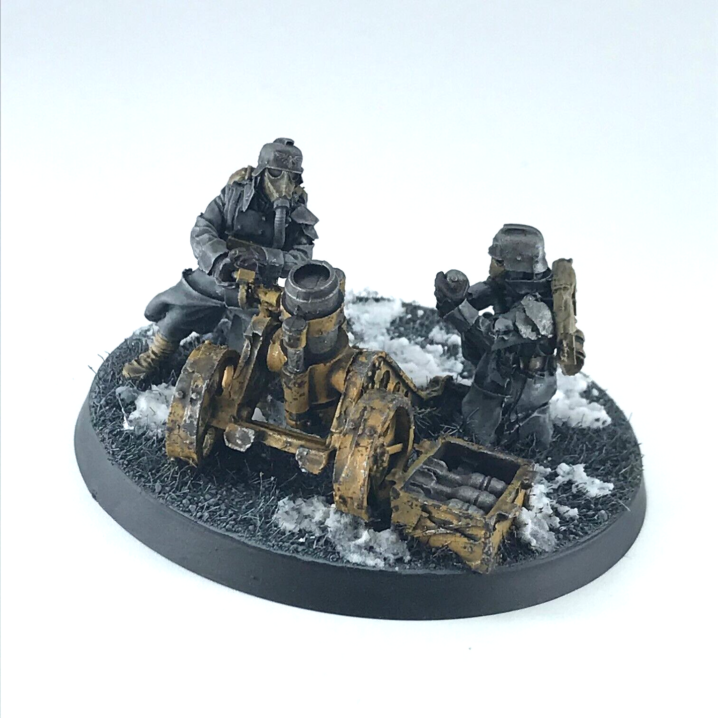 Death Korps of Krieg Mortar Team Astra Militarum - Warhammer 40K Painted C4038