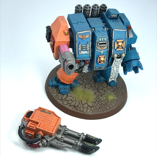 Space Marine Dreadnought Multiple Weapons - Painted - Warhammer 40K C2756