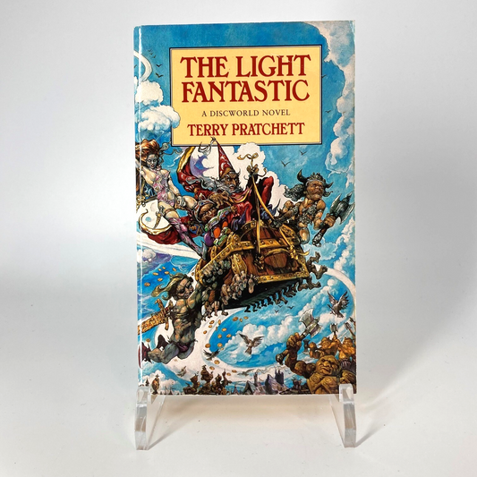The Light Fantastic - Discworld Terry Pratchett - 1986  Corgi 2nd Printing M1778