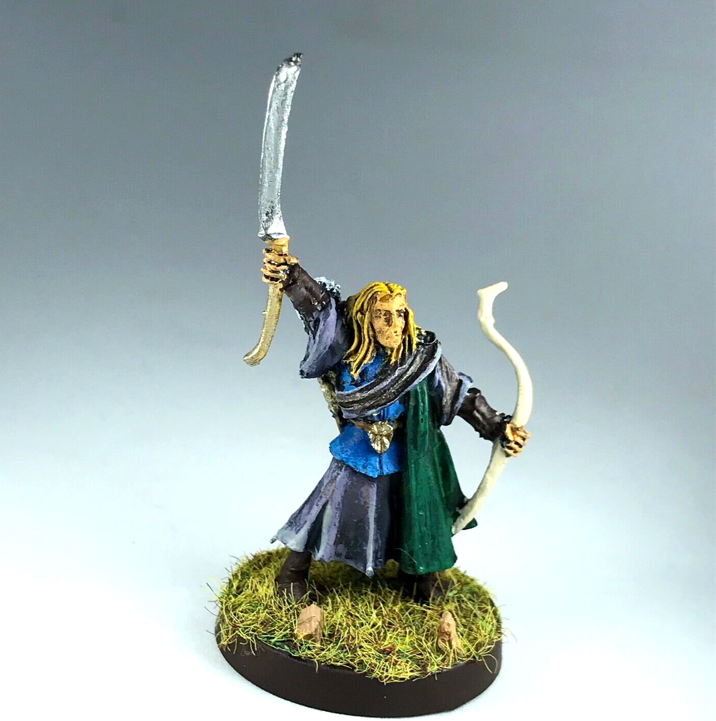 Lothlorien Wood Elf Captain LOTR - Warhammer / Lord of the Rings Metal X5710