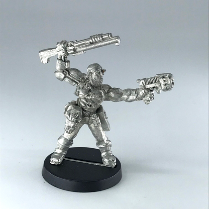 Colonel Iron Hand Straken Catachan Imperial Guard - Warhammer 40K Metal X11166