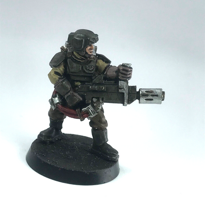 Cadian with Melta Gun Company HQ Imperial Guard - Warhammer 40K Metal X13193