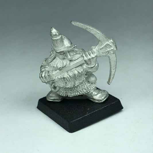 Metal Classic Dwarf Miner Warrior - Warhammer Fantasy X8112